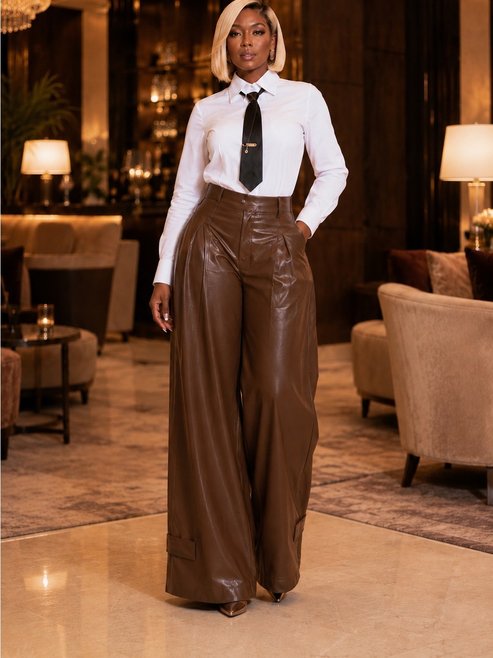 Chocolate Luxe Baddie Pants